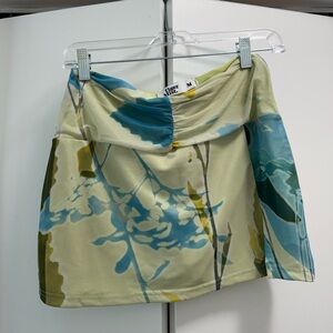 Tiger Mist Floral Mini Skort